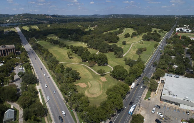 Lions Municipal Golf Course occupies 141 acres of the University of Texas-owned Brackenridge Tract in West Austin. [JAY JANNER/AMERICAN-STATESMAN]