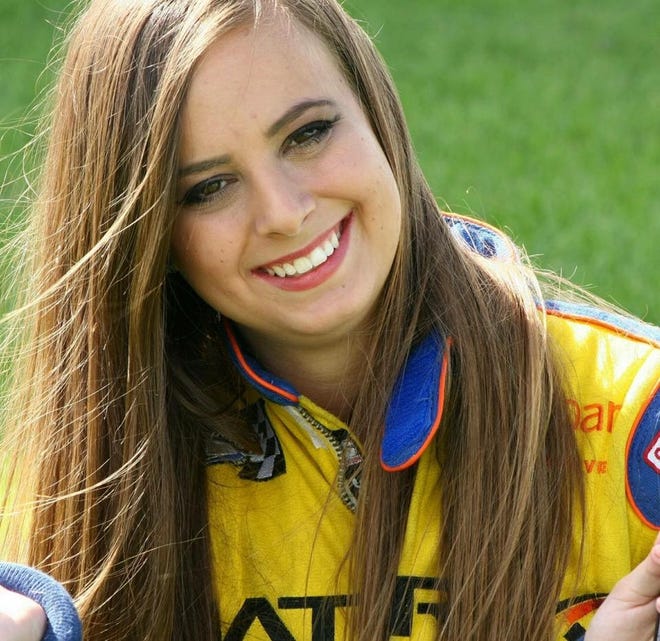 Drag racer Katarina Moller. [Provided by Sebring International Raceway]