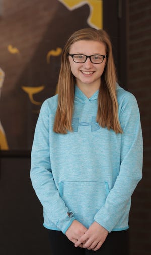 Regan Darnell, an Edison Middle School student, is a Kid of Character for November.

(IndeOnline.com / Kevin Whitlock)