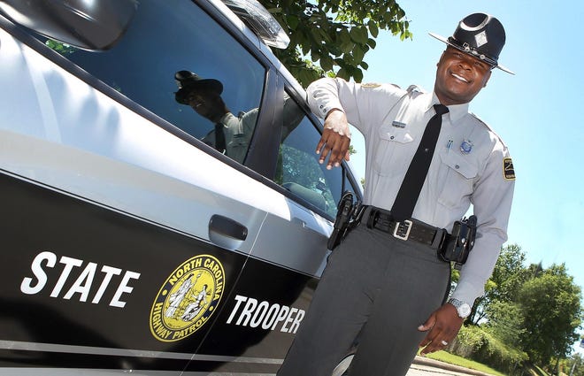 Troopers like Will Winchester (pictured) will be out on the roads this week ensuring highway safety.

[Star file photo]