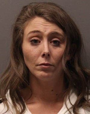 Kristina Commesso, 26, of Whitman, was arrested in Whitman and charged with second-offense drunken driving, malicious destruction of property and negligent operation of a motor vehicle, Wednesday, Nov. 21, 2018. (Whitman police photo)