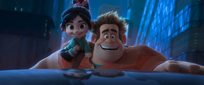 Vanellope and Ralph in "Ralph Breaks the Internet." [Disney]