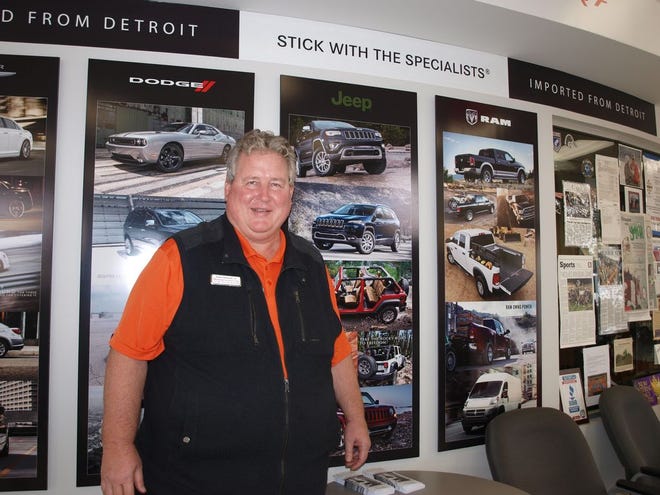 Ralph Mahalak Jr., owner of Monroe Dodge Chrysler Jeep Ram Superstore in Monroe, will serve as the grand marshal for the 2018 Christmas Magic in Monroe - Parade and Winter Wonderland. (Monroe News photo by PAULA WETHINGTON)