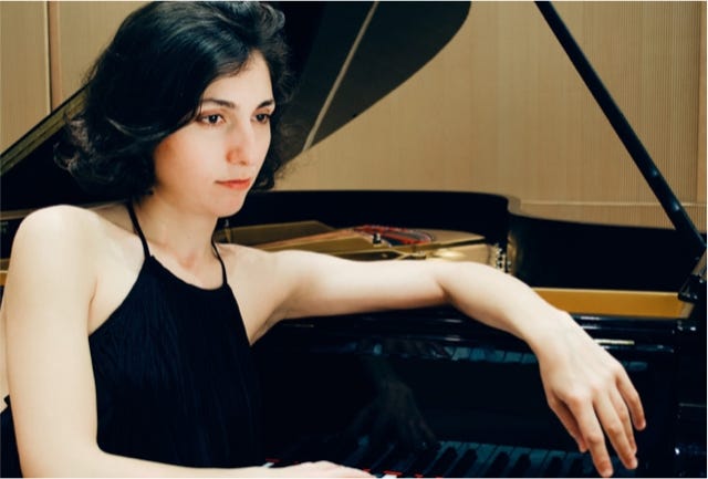 Pianist Ana Glig plays Sunday, Nov. 25 at the Cultural Center. [Courtesy photo]