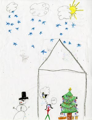 Today is Nov. 24. There are 31 more days until Christmas. Today’s drawing comes from Keaton Yoder, 9, of Ragersville. Keaton is a student at Ragersville Elementary.