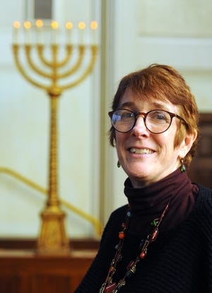 Cantor Shoshana Brown at Temple Beth-El in Fall River. [Courtesy Photo]