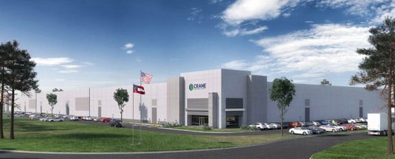 Crane Worldwide Logistics celebrated its opening in Savannah on Tuesday. The company is located in the Savannah River International Trade Park. [Courtesy of Crane Worldwide Logistics]