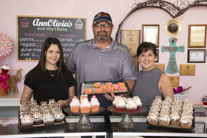 Olivia, Bill and Stacey Renzelman opened their family bakery after they were effected by the 2008 economy crash. Today, they are one of Lake County's hometown destinations. [Cindy Sharp/Correspondent]