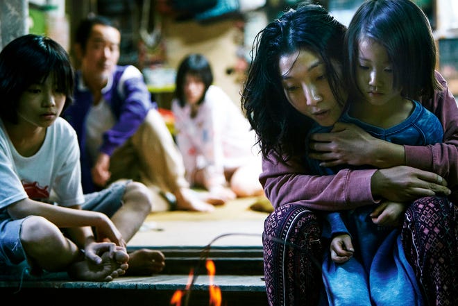 This image shows a scene from "Shoplifters." [Magnolia Pictures]