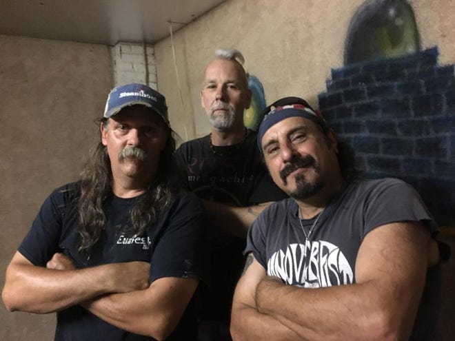Wilmington metal trio Hanover Fist is, from left, bassist Bud Shepard, drummer Eric Stahle and singer/guitarist Ronny Lamanna. [CONTRIBUTED PHOTO]