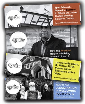 The Rockford Area Economic Development Council has launched a marketing campaign, largely focused on the Chicago suburbs, to promote the ease of living in and doing business in Rockford. [PROVIDED IMAGES]