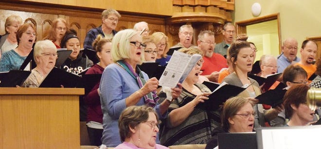 The Kewanee First Baptist Church choir will be performing its annual Christmas music spectacular over the weekend, with performances on Saturday and Sunday.