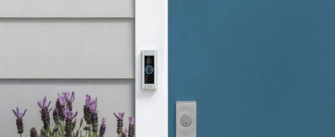 Strategy Analytics forecasts that more than 3.4 million video doorbells, such as this one from Ring, will be sold this year. [RING]