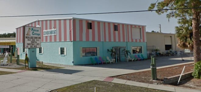 The former Pelican Cottage building, 820 S. Tamiami Trail, Osprey, sold for $1.4 million.