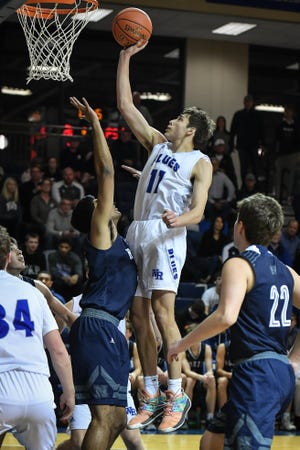 Washburn Rural's Joe Berry opened his sophomore season with a game-high 24-point performance against Blue Valley North in the Junior Blues' 69-47 win Friday night. [REX WOLF/SPECIAL TO THE CAPITAL-JOURNAL]