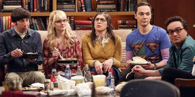 On “The Big Bang Theory” fall finale, Sheldon finds inspiration from the past. [Chuck Lorre Productions]