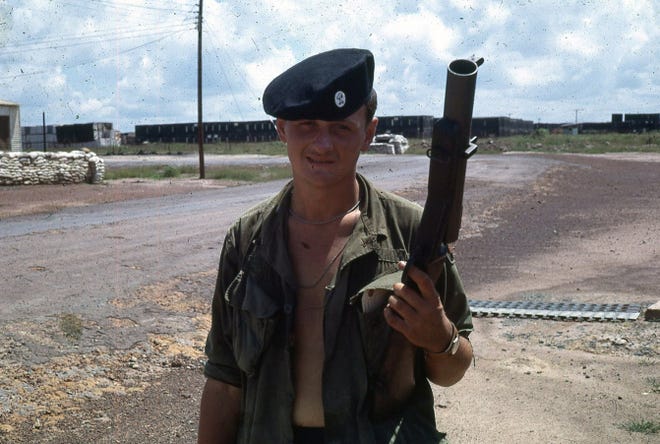 This photo, taken in 1968 in Vietnam, shows Dave Zielinski, who recently died of leukemia, which was ruled a result of his exposure to Agent Orange by the Veterans Administration. He was deployed with the 199th Light (Separate) Infantry Brigade.