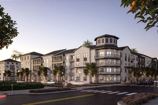 Elan Rosemary, a new 286-unit luxury apartment complex in Sarasota's Rosemary District.

[Dec. 4, 2018. Courtesy photo.]