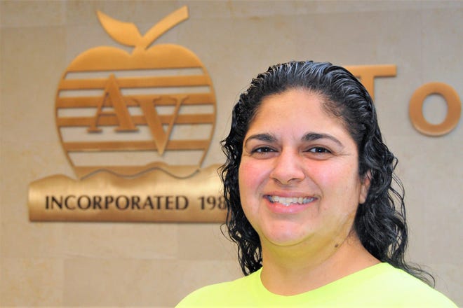 Stephanie Vargas, who works in the Public Works Department, has been named Apple Valley's employee of the quarter. Vargas will be honored during the Dec. 11 Town Council meeting. [Photo Courtesy of the Town of Apple Valley]