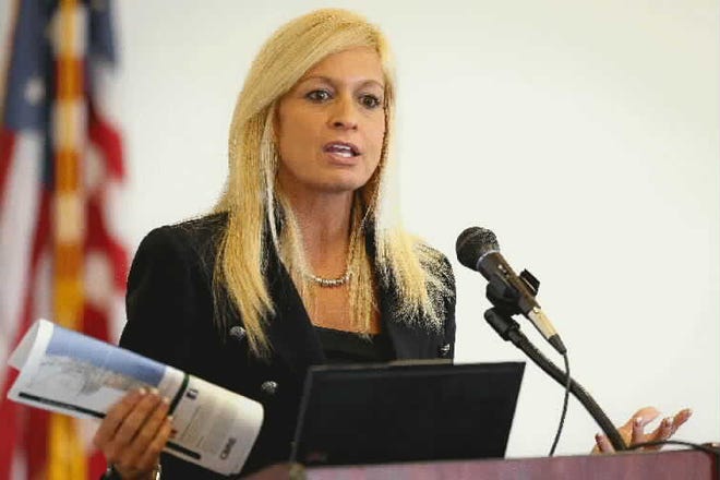 Kelly Smallridge, President and CEO of the Business Development Board of Palm Beach County, said she tried to keep the PGA of America in Palm Beach County. [THOMAS CORDY/palmbeachpost.com]