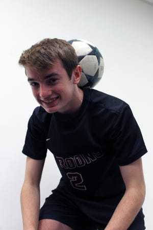 Holland Christian junior Zach Flowerday helped the Maroons to 15 shutouts this season, with all home games being a shutout. [Chris Zadorozny/Sentinel staff]