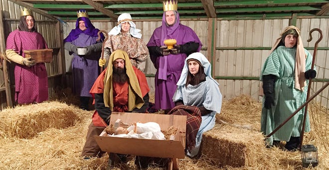 Galva Christian Church’s Live Nativity will be from 6 to 8 p.m. Friday and Saturday, Dec. 14 and 15.