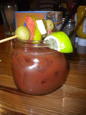Turk's Inn makes a tasty Bloody Mary that is almost a meal in itself. [SENTINEL FILE PHOTO]