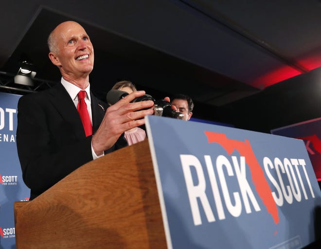 As Gov. Rick Scott prepares to leave office, he can claim one more failure on a record that already includes poor stewardship of the public education system and the Florida environment — the failure to pardon the Groveland Four. [AP Photo/Wilfredo Lee, file]