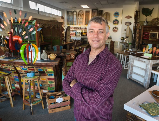 Jesse White, owner of Sarasota Architectural Salvage, has opened a new store at 5265 University Parkway in Sarasota. [Herald-Tribune staff photo / Dan Wagner]