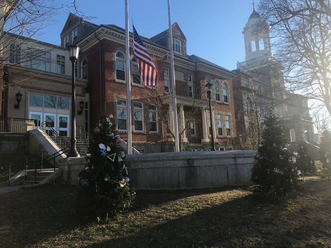 Two students attacked a boy with a baseball bat at his locker on Thursday morning, Dec. 6. The boy was treated in the Newport Hospital emergency room and later released. [RACHAEL THATCHER/DAILY NEWS STAFF]