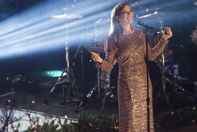 Sarah McLachlan, seen here performing at the 84th Annual Rockefeller Center Christmas Tree lighting ceremony in New York, will play Sarasota's Van Wezel on Feb. 26. [AP file / 2016]