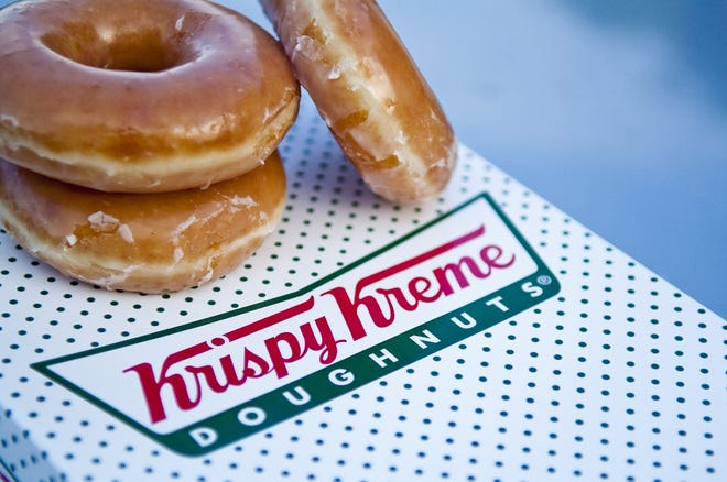 Krispy Kreme doughnuts are sold in supermarkets, grocery stores, convenience stores, gas stations all across the United States. By far, the most popular donut is the original glazed. 07/14/10 Jarrad Henderson/ AMERICAN-STATESMAN