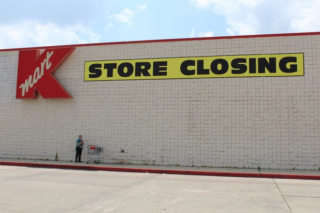Photo of past Kmart store, which AEDC says will be redeveloped to include several retail outlets.