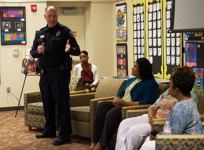 Patrick Petherbridge was sworn in on Dec. 11 as Pflugerville school district police chief. He has held the position for two years, but is now employed with the school district and not the city through an interlocal agreement. [File photo, Darcy Sprague]