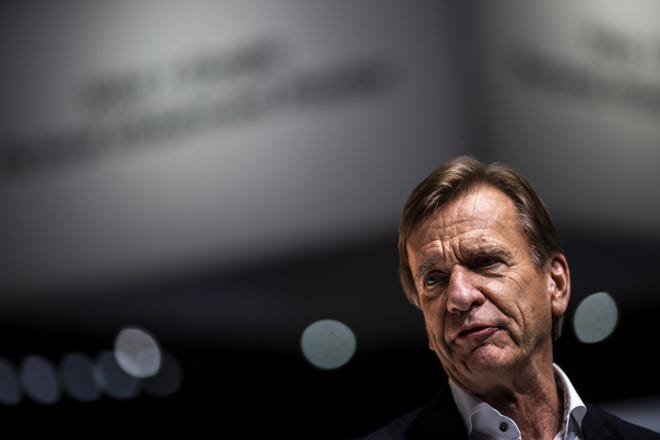 Håkan Samuelsson, CEO of the Volvo Car Group. [Los Angeles Times, file / Kent Nishimura]