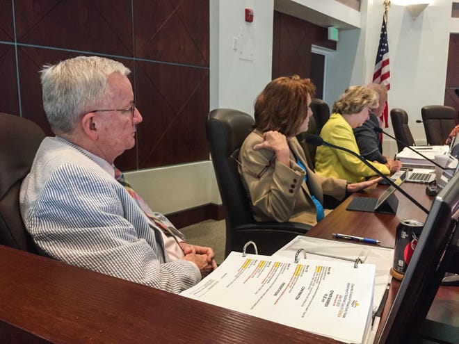 Volusia County attorney Dan Eckert, during a meeting in DeLand on Tuesday, July 10, 2018 [News-Journal / Lola Gomez]