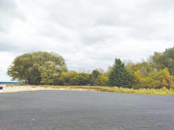 This piece of property at the north end of Huron Street will likely soon be owned by the City of Cheboygan. The DNR currently owns the parcel.