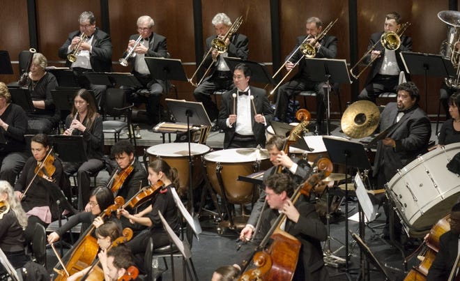 The Gainesville Chamber Orchestra performs at the Santa Fe College Fine Arts Hall. [File]