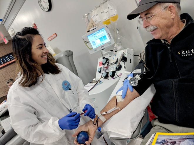 Central Texas blood Bank We Are Blood is urging residents to help replenish supplies and donate blood during the holiday season. [COURTESY OF WE ARE BLOOD]