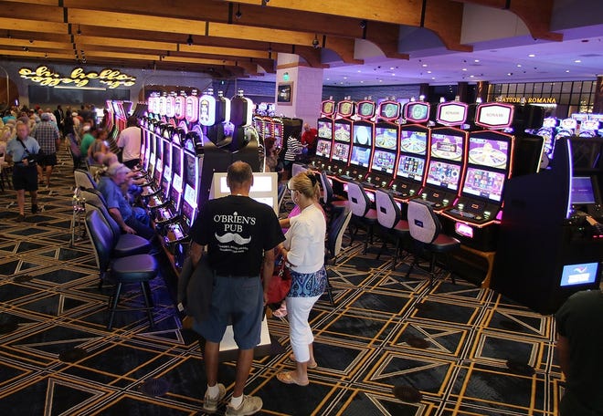 Tiverton Casino Hotel officially opened at the intersection of Stafford Road and William S. Canning Boulevard on Sept. 1. [PROVIDENCE JOURNAL FILE PHOTO]
