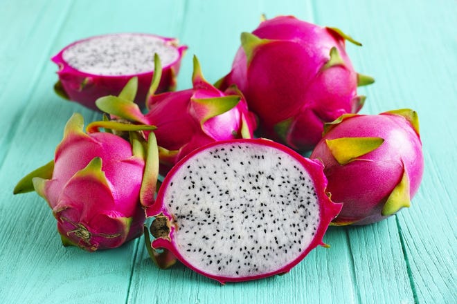 The new year is a perfect time for resolutions in the kitchen, including trying to exotic fruit like dragon fruit.

 [GateHouse Media File]