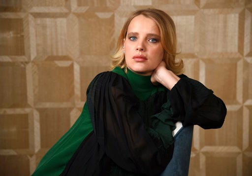 In this Dec. 3, 2018 photo, Joanna Kulig, a cast member in the Polish film "Cold War," poses for a portrait at the The London West Hollywood hotel in West Hollywood, Calif. (Photo by Chris Pizzello/Invision/AP)
