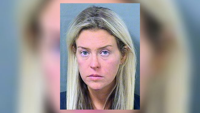 Boca Raton police photo of Kate Major Lohan from August 2017, when she was taken into custody for a mental-health evaluation.