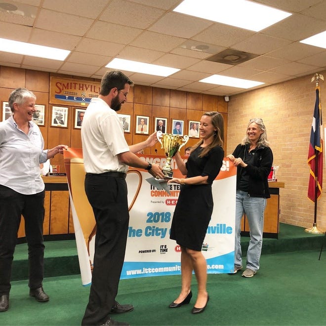 Last year, Smithville won first place in the small town category of the It's Time Texas statewide health competition. The city earned an $1,800 grant, trophy, banner, badge for the website and an awards ceremony by ItþÄôs Time Texas, an Austin-based nonprofit þÄúdedicated to making healthy easier where Texans live, learn, work, and worship.þÄù [CONTRIBUTED]