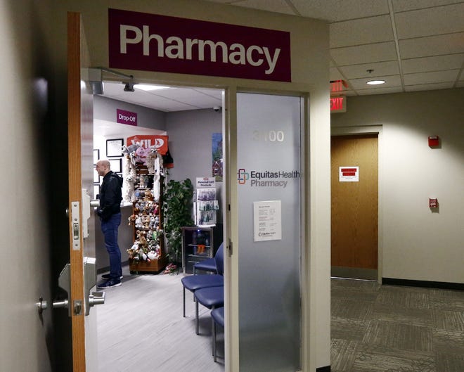 Equitas Health plans to quadruple the size of its pharmacy in the Gateway Building on the Near East Side to sell groceries, gifts and other staples. [Fred Squillante/Dispatch]