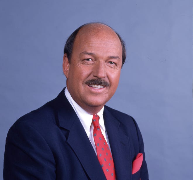 Gene Okerland worked as a local radio and television broadcaster before he started working with the American Wrestling Association in the 1970s. He joined the World Wrestling Federation, now the WWE, in the early 1980s and hosted its television shows. [File photo]