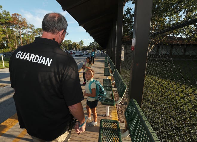 The school guardian program will expand to some middle schools in Volusia County after Spring Break in March. [News-Journal File/Nigel Cook]