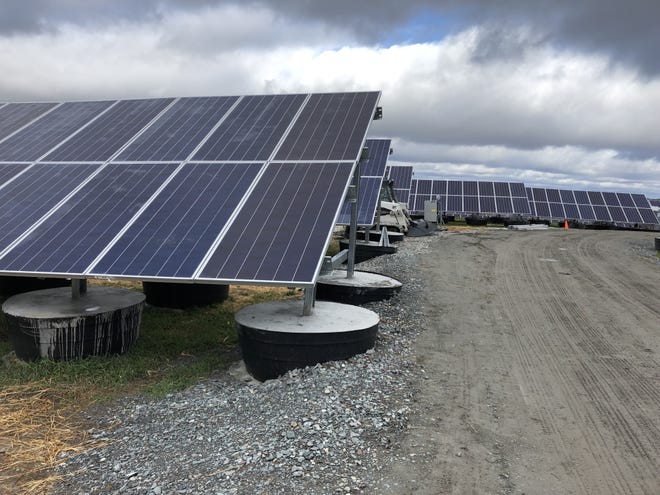 This 3MW solar array was recently installed at the former Raynham landfill off King Philip Street in Raynham.

Submitted photo