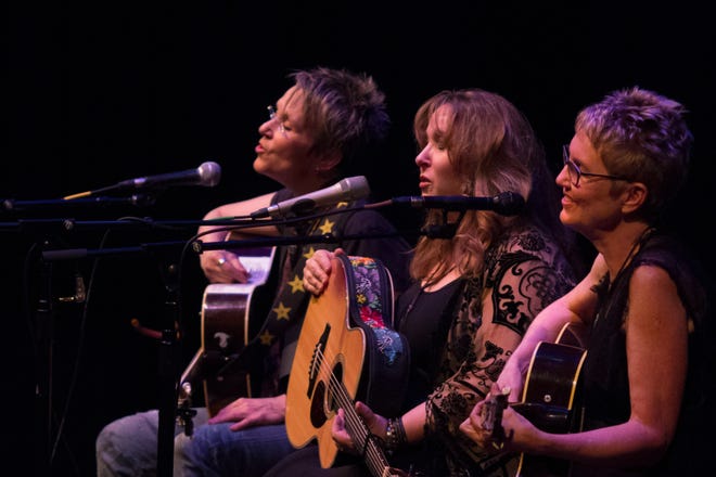 Three Women and the Truth, from left: Mary Gauthier, Gretchen Peters and Eliza Gilkyson [GENE MOCK]