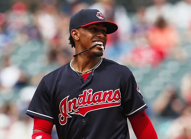 Indians shortstop Francisco Lindor will make $10.55 million for the 2019 season, a source confirmed. [Beacon Journal/Ohio.com file photo]